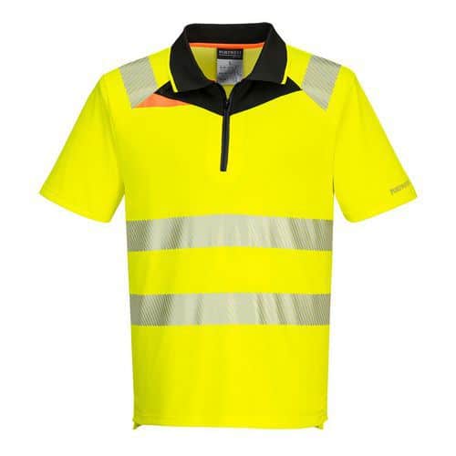 Polokošile DX4 Hi-Vis S/S, černá/žlutá, vel. 4XL