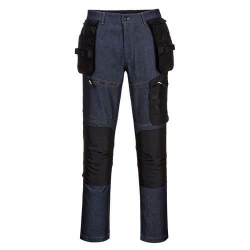 Holster kalhoty KX3 Denim, tmavě modrá, normální, vel. S