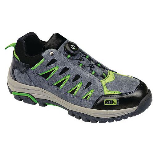 Steelite Wire Lace Safety Trainer S1P HRO, zelená/šedá, vel. 39