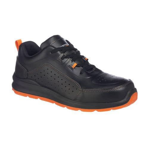 Portwest Compositelite Eco Safety obuv S1P, černá/oranžová, vel. 36