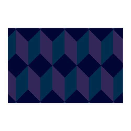 Vnitřní čisticí rohož Déco Design™ Imperial Jumping, modrá, 150 x 90 cm