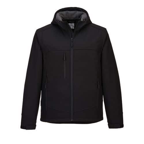 KX3 Softshell s kapucí a(3L), černá, vel. L