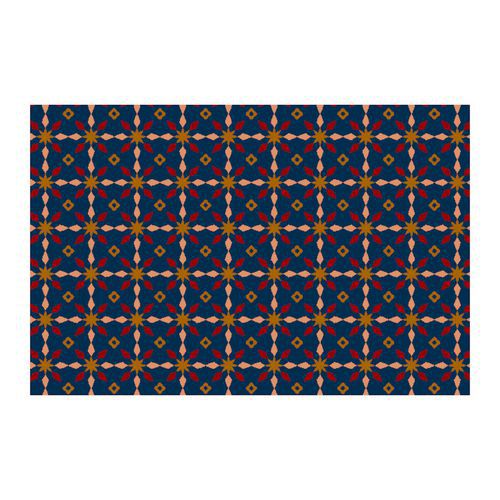 Vnitřní čisticí rohož Déco Design™ Imperial Snowstar, modrá, 120 x 180 cm