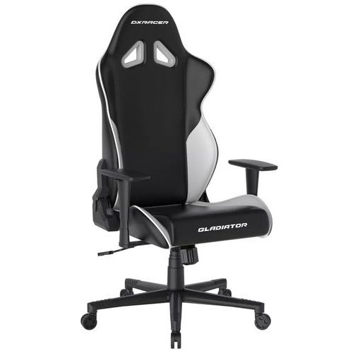 Herní židle DXRacer GLADIATOR, černá/bílá