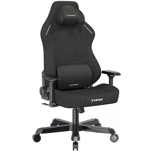 Herní židle DXRacer TANK, černá, látková