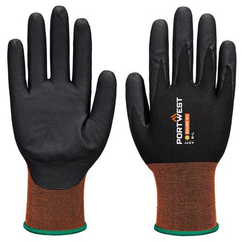 GP Grip 21 rukavice z nitrilové mikropěny, černá, vel.L