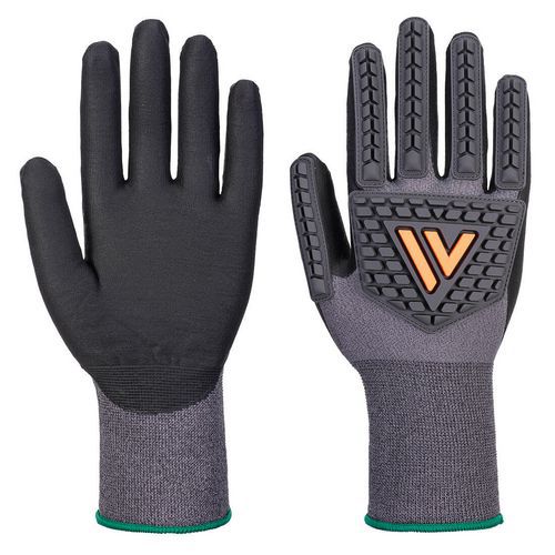 Nitrilové rukavice Grip 15 Impact, černá, vel.L