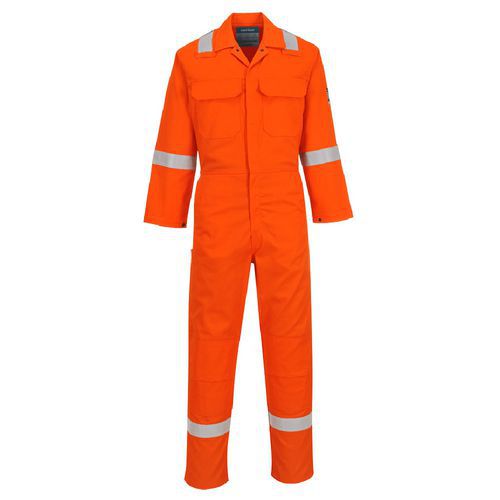 Kombinéza Bizweld Work FR Classic, oranžová, krátké, vel.4XL