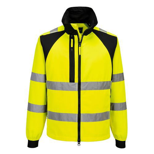 WX2 Eco Hi-Vis pracovní bunda, černá/žlutá, vel.4XL