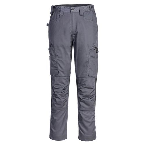 Kalhoty WX2 Eco Stretch Trade, šedá, krátké, vel.28
