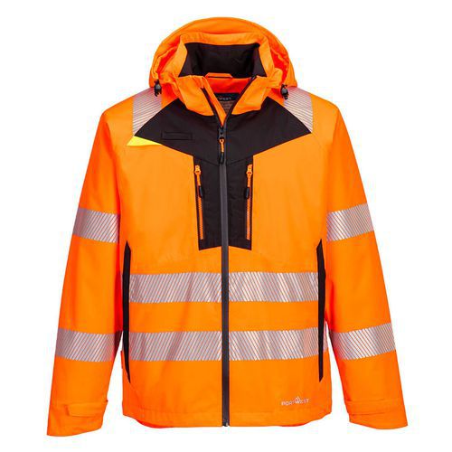 DX4 bunda do deště Hi-Vis, oranžová, vel.4XL