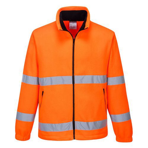 Hi-Vis Windbreaker Fleece, oranžová, vel.L