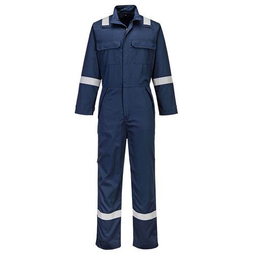 FR kombinéza odolná proti chemikáliím, tmavě modrá, vel.4XL