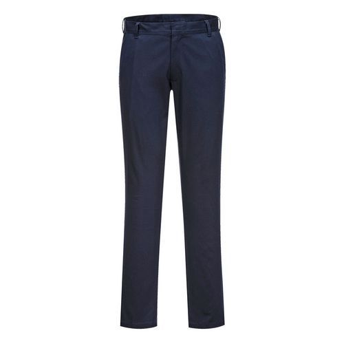 Dámské kalhoty Stretch Slim Chino, tmavě modrá, krátké, vel.24