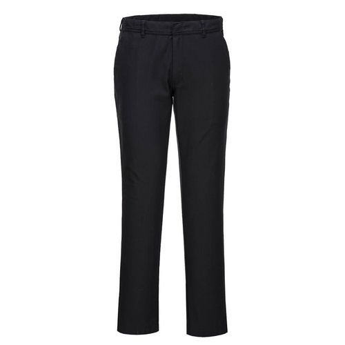 Dámské kalhoty Stretch Slim Chino, černá, krátké, vel.24