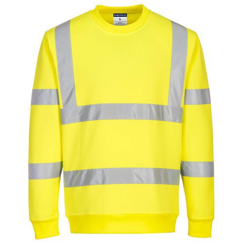 Mikina Eko Hi-Vis, žlutá, vel. 4XL