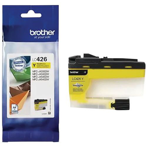Inkoustová cartridge BROTHER LC-426Y, žlutá