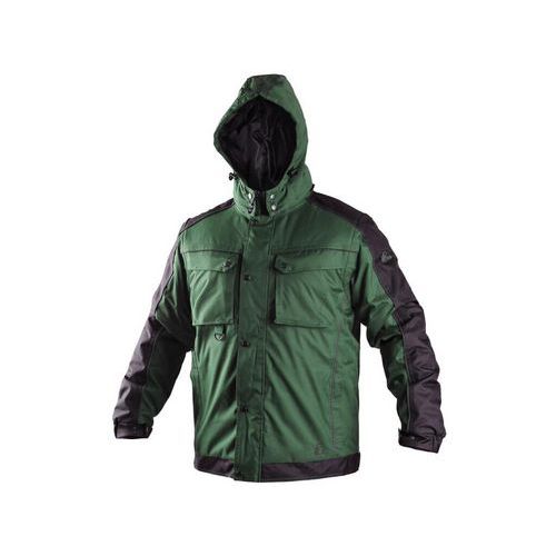 Pánská zimní bunda IRVINE, zeleno-černá, vel. 2XL