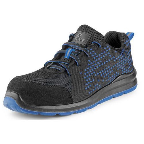 Obuv polobotka ISLAND VIS S1, s ocel. šp., černo-modrá, vel. 42