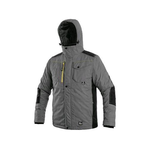 Bunda CXS BALTIMORE, pánská, šedo-černá, vel. XL