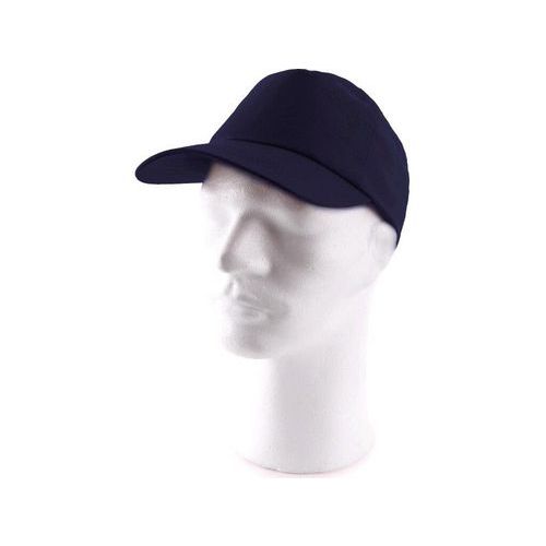 Kšiltová čepice s plastovým zapínáním, tm. modrá