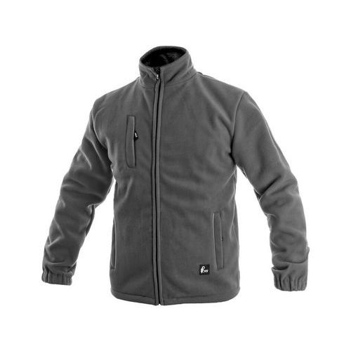Bunda CXS OTAWA, fleecová, šedá, vel. 2XL