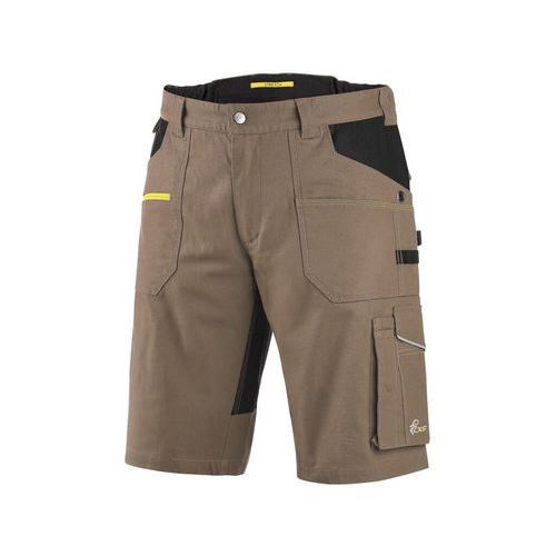 Kraťasy CXS STRETCH, pánské, béžovo-černé, vel. 50