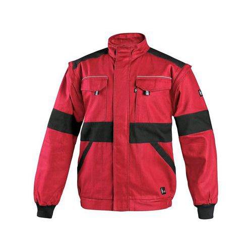 Pánská montérková blůza CXS, červená/černá, vel. 62