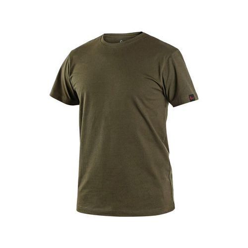 Tričko CXS NOLAN, krátký rukáv, khaki, vel. S