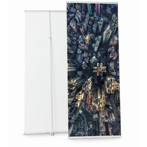 L-Banner Telescopic, nastavitelná výška 85x160-220cm