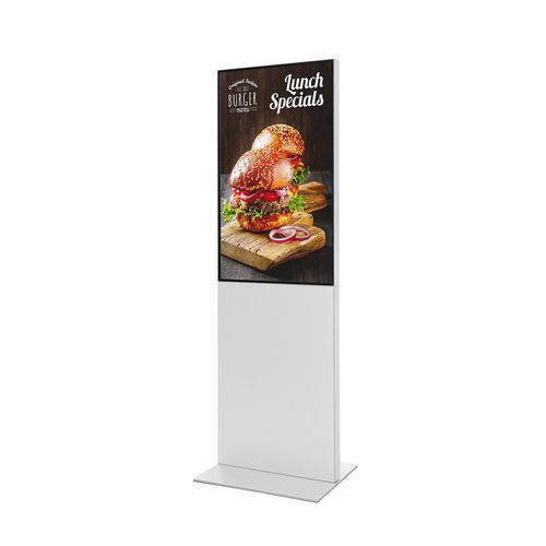 Digitální totem Smart Line s monitorem Samsung 43", bílá