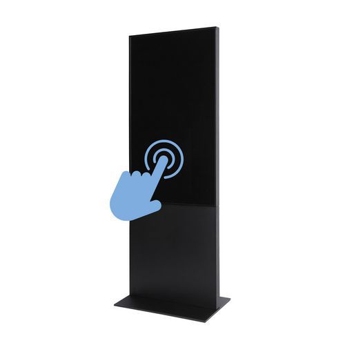 Digitální totem Smart Line s monitorem Samsung 55" s dotykovou obrazovkou, černá