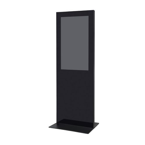 Digitální totem tenký 43" jednostranný, černý, bez monitoru