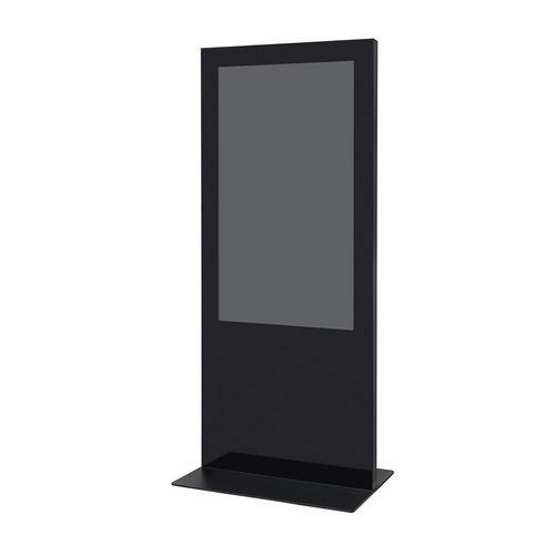 Digitální totem tenký 55" jednostranný, černý, bez monitoru