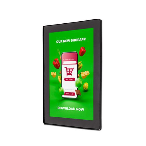 Magnetický plakátový rám Slim černý, A4
