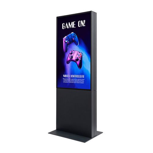 Digitální totem Smart Line Oboustranný s monitorem Samsung 50", černá