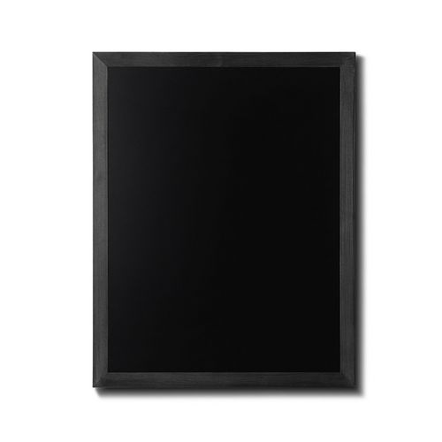 Dřevěná tabule pro psaní křídovými fixy 70x90, černá
