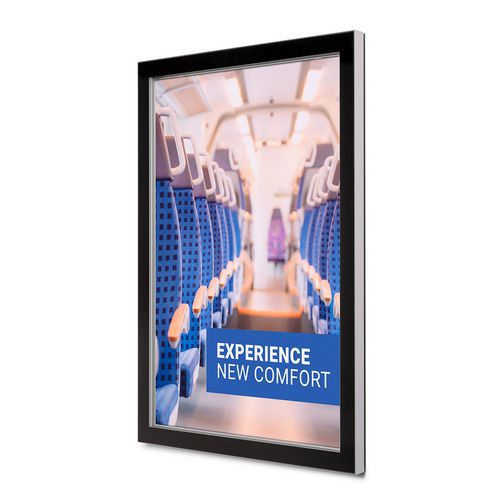 Venkovní plakátová vitrína Premium Slim, 70x100 cm