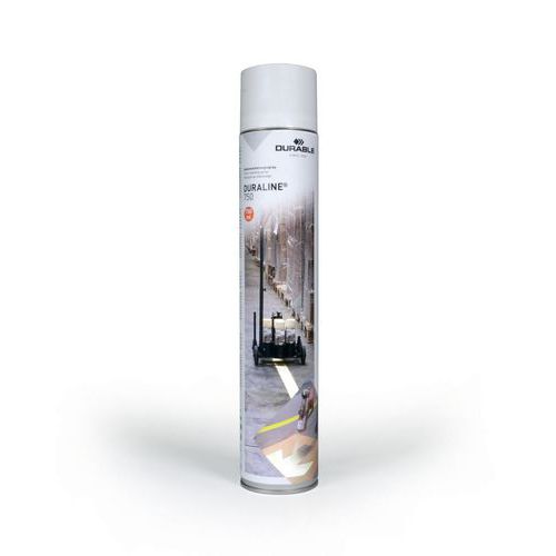 Podlahový značkovací sprej DURALINE, 750 ml, bílá