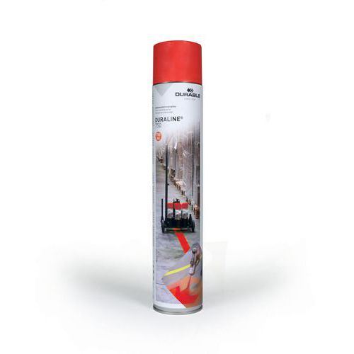 Podlahový značkovací sprej DURALINE, 750 ml, červená
