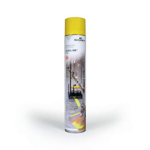 Podlahový značkovací sprej DURALINE, 750 ml, žlutá