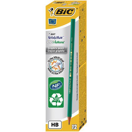 Tužka BIC ECOlutions Evolution 655, bez gumy