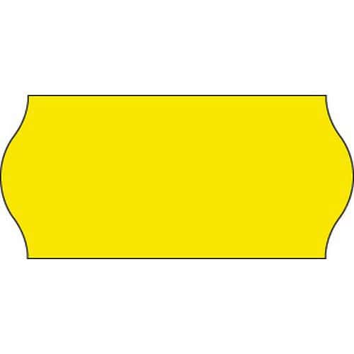 Etikety Tovel Compact, 1 řádek, žluté