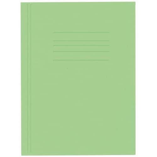 Tříklopé desky Kangaro s gumou, zelené, 25 ks