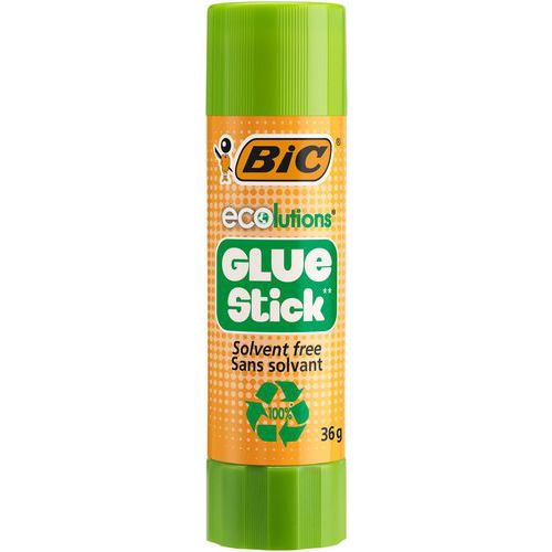Bílé lepicí tyčinky ECOlutions, 36 g - BIC