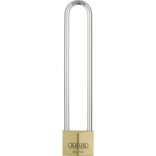 Visací zámek ABUS 85/50 - rozdílný klíč, dlouhý třmen, 201.5 mm
