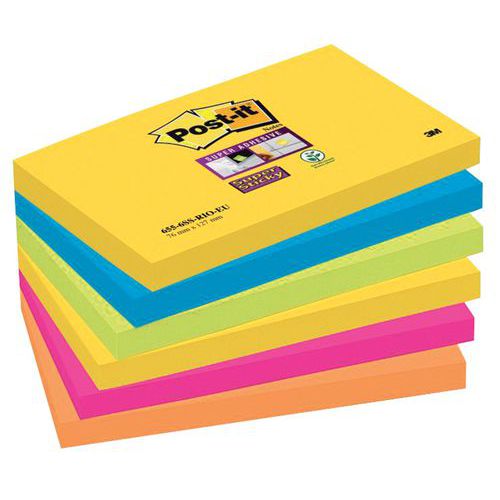 Samolepící bločky Post-it, 127 x 76 mm, 100 listů, Rio