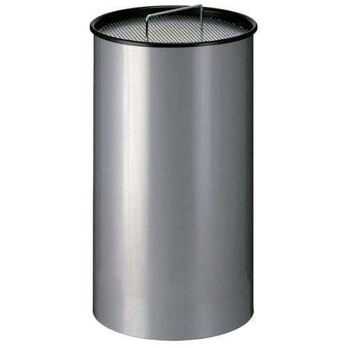 Hliníkový popelník s pískem šedý