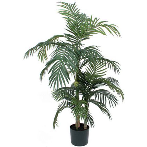 Umělá rostlina palma Areca Golden Cane, zelená, výška 150 cm