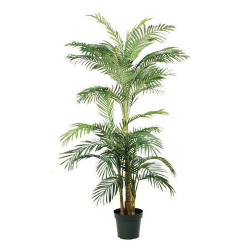 Umělá rostlina palma Areca Golden Cane, zelená, výška 190 cm